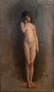 Jean-Leon Gerome Nude girl painting